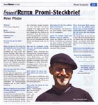 Freizeit Reiter 7/2007 - Promi Steckbrief 1/1