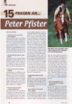 Pegasus 5/2006 - 15 Fragen an Peter Pfister 1/2