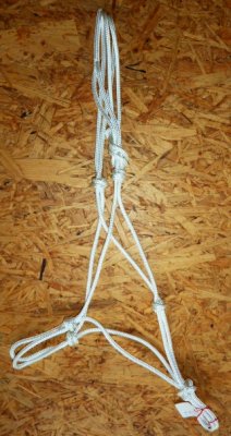 Knotenhalfter Profi - Weiss