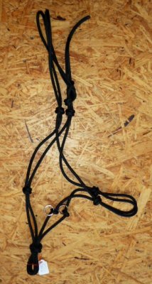 Knotenhalfter Profi Line Duo - Schwarz
