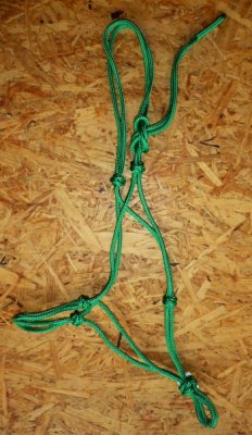 Knotenhalfter Profi - Gr�n