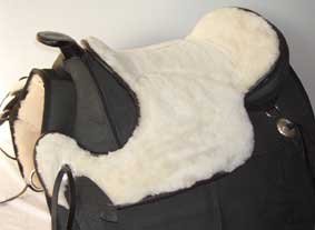 Sitz-Auflage aus Schaffell f�r Sattel Nevada