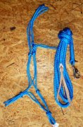 Knotenhalfter Profi und Arbeitsseil 4 Meter