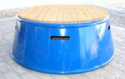 Zirkuspodest rund � 90 cm, H�he 40 cm