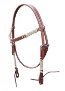Harness Zaum mit Rohhaut