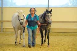 Meggi mit Zitha und Shira (Foto: Eva Wiesner)