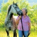 Die 21-jährige Morgan Partbred Mix Stute "Shira" (Foto: Eva Wiesner)