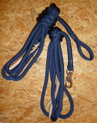 Arbeitsseil / Bodenarbeitsseil / Ring Rope, Navy