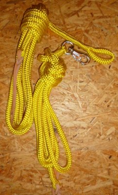 Arbeitsseil / Bodenarbeitsseil / Ring Rope, Gelb