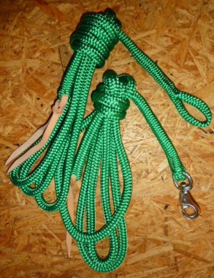 Arbeitsseil / Bodenarbeitsseil / Ring Rope, Grn