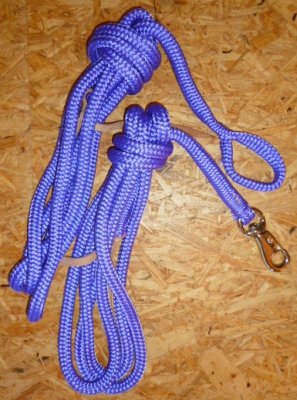 Arbeitsseil / Bodenarbeitsseil / Ring Rope, Lila