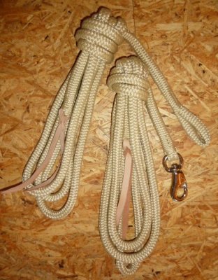 Arbeitsseil / Bodenarbeitsseil / Ring Rope, Beige