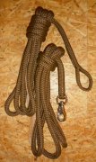 Arbeitsseil / Bodenarbeitsseil / Ring Rope, Braun