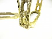 Spanisch - Portugiesisch Barocke Steigbgel Silber oder Goldfarben - 1 Paar