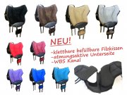- EINZELSTCKE - Reitpad ALIVIO mit WBS Kanal & Kammeraufbau durch befllbare Filzkissen - klettbar-
