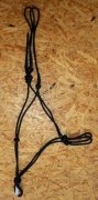 Knotenhalfter Profi - Schwarz
